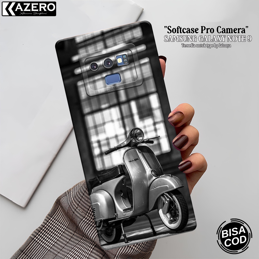 Case Hp Samsung Galaxy Note 9 - Case Vespa - Softcase Samsung Note 9 Terbaru - Casing Samsung Note 9