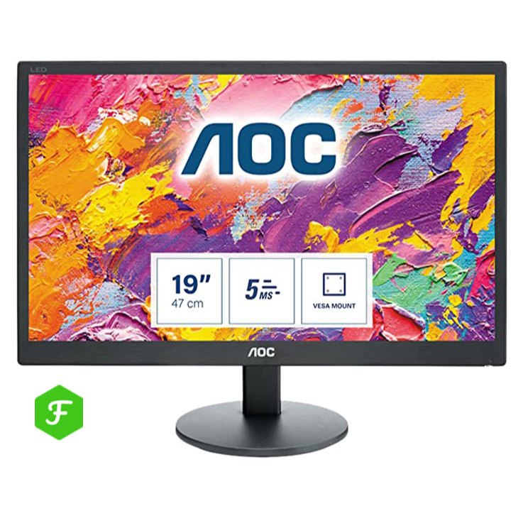 LED MONITOR AOC 19" E970Sw Ultra Slim