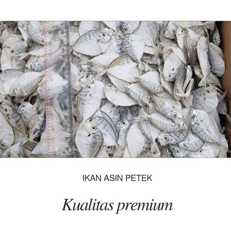 

Ikan Asin Petek / ikan pirik 1kg Ukuran Sedang Murah Enak