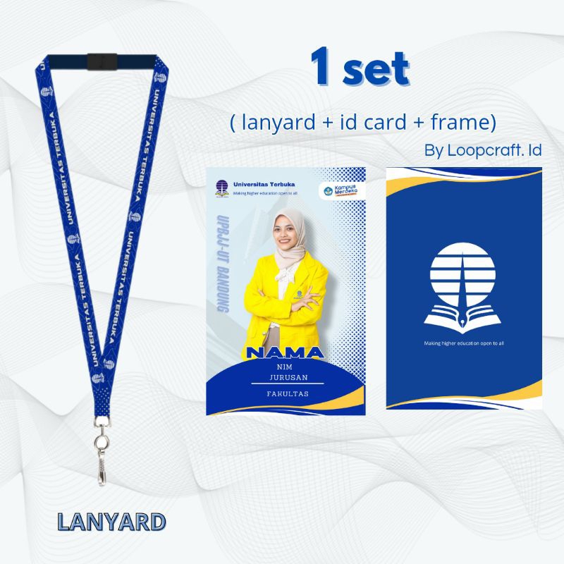 

Paketlengkap(lanyard,idcard&frame)UT