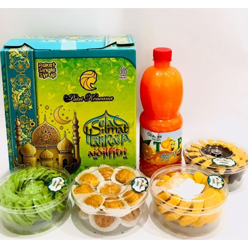 

Kue Lebaran Sirup 4 Toples + 1 liter Sirup