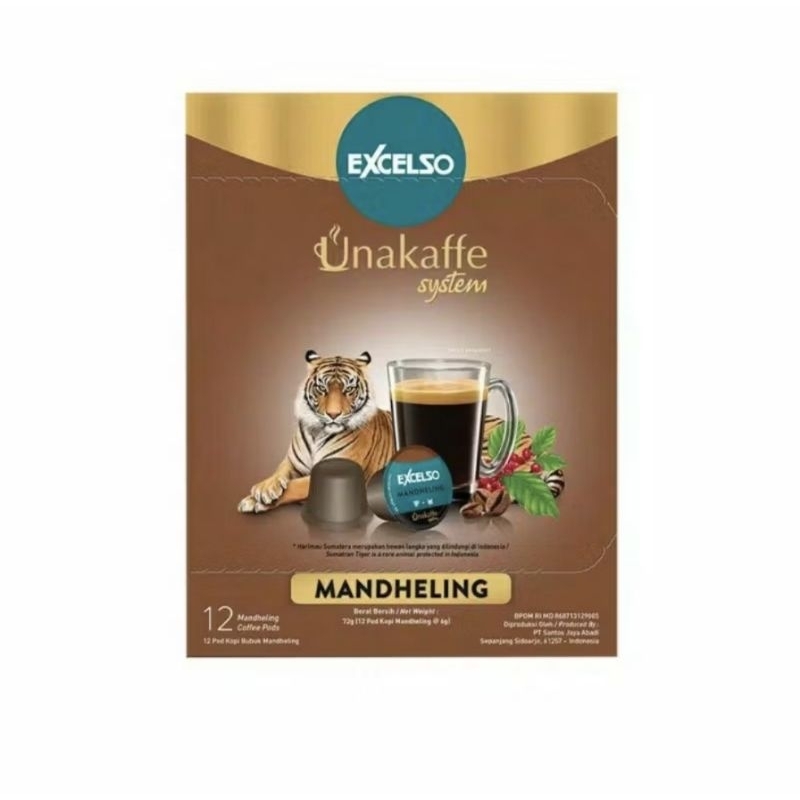 

Unakafee Mandheling - Kapsul Mesin Ventura Excelso