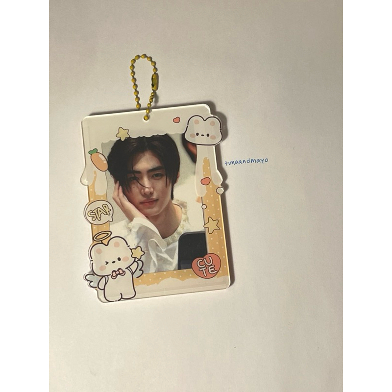 READY cute yellow photocard holder