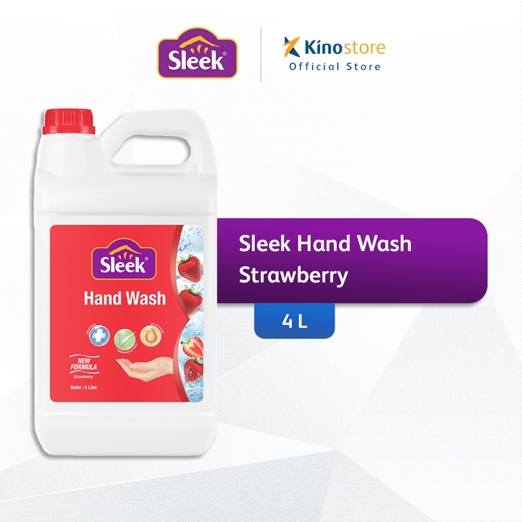 Sleek Hand Wash Strawberry 4L