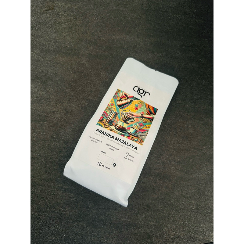 

Kopi Arabika Majalaya 200g – Natural Anaerobic Process (light - medium roast)