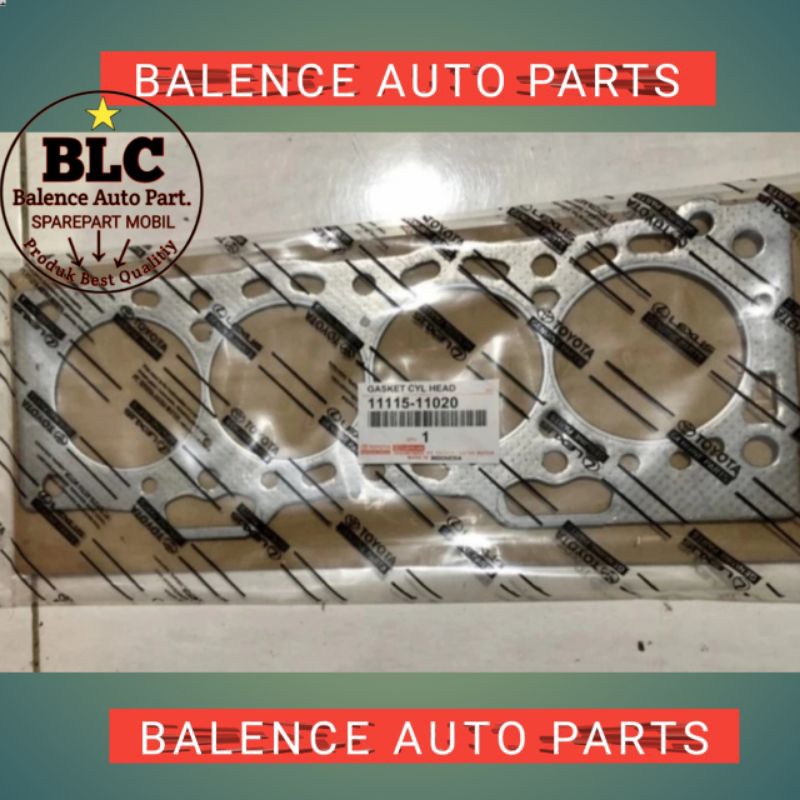 PAKING ONLY -GASKET CYLINDER HEAD STARLET KAPSUL 2E 1300Cc 1.3CC(GRAFIT)