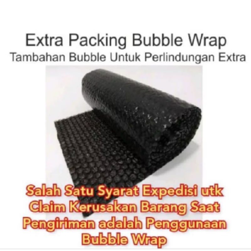 

Tambahan Bubble Wrap Atau Kardus Untuk Paket Aman