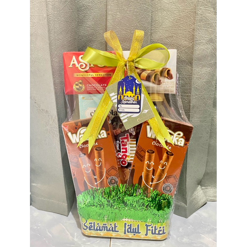 

Parcel Lebaran Mini / Parcel Lebaran murah / Hampers Lebaran Murah / Hampers lebaran Kecil