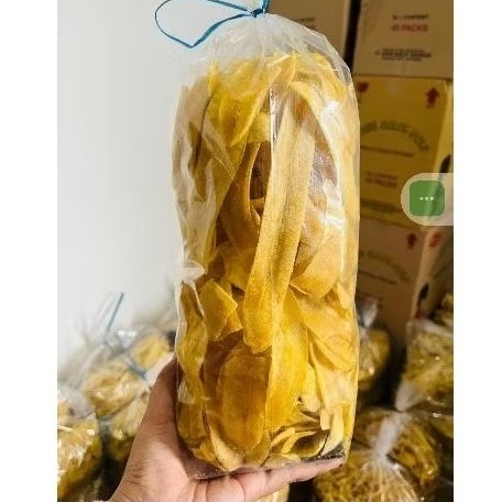 

Kripik Pisang Asin kemasan ±450gr