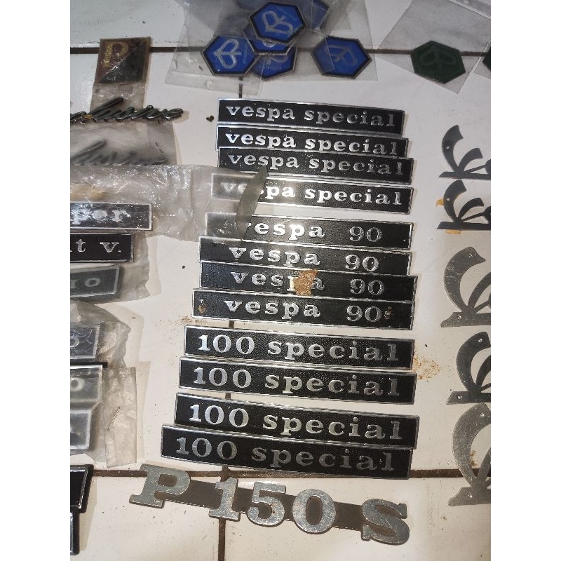 emblem vespa smallframe PTS 90cc