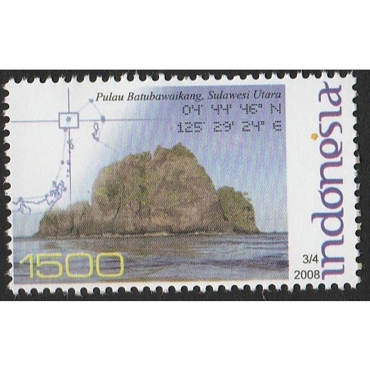 

A 11323 SATU BUAH PRANGKO INDONESIA TEMA PULAU BATUBAWAIKANG - SULAWESI UTARA DENGAN KONDISI MNH MINT NEVER HINGED