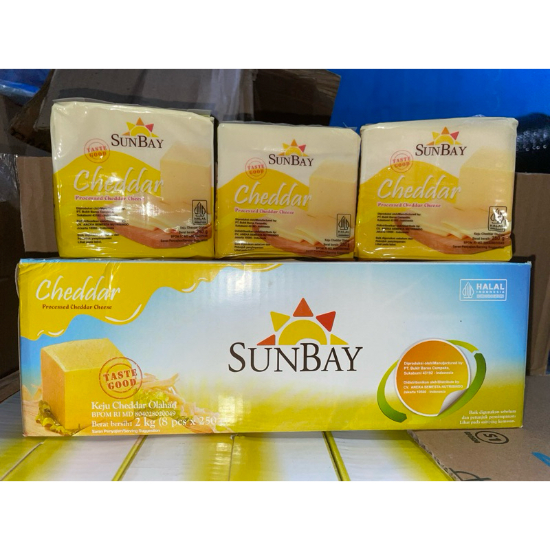 

KEJU SUNBAY CHEDDAR 250gr