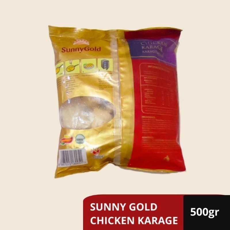 

SUNNY GOLD CHICKEN KARAGE ORIGINAL/PEDAS 500GR CHICKEN SPICY KARAAGE AYAM PAHA FILLET KARAGE AYAM