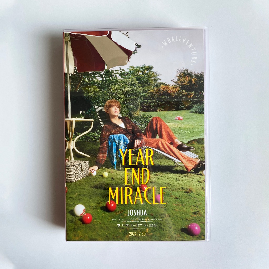 READY - SHARING Joshua BIRTHDAY BOX ver. 04 SHARING OFFICIAL ORI | BDAY KIT SEVENTEEN SVT | Magnet P