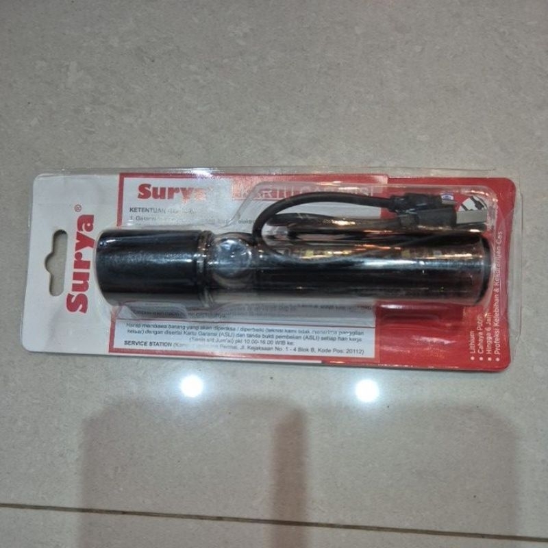 lampu emergency LED SURYA SYTL506Z  lampu  senter changer