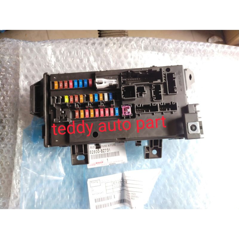 box skring fuse box  Avanza Xenia 2016 82600-bz250/82600-bz731