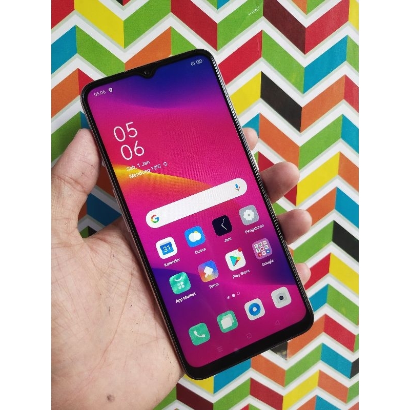 OPPO A5 2020 RAM 4GB/128GB SECOND BERGARANSI