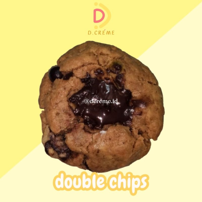 

(min 5pcs) soft cookies D. CREME: DOUBLE CHOCO