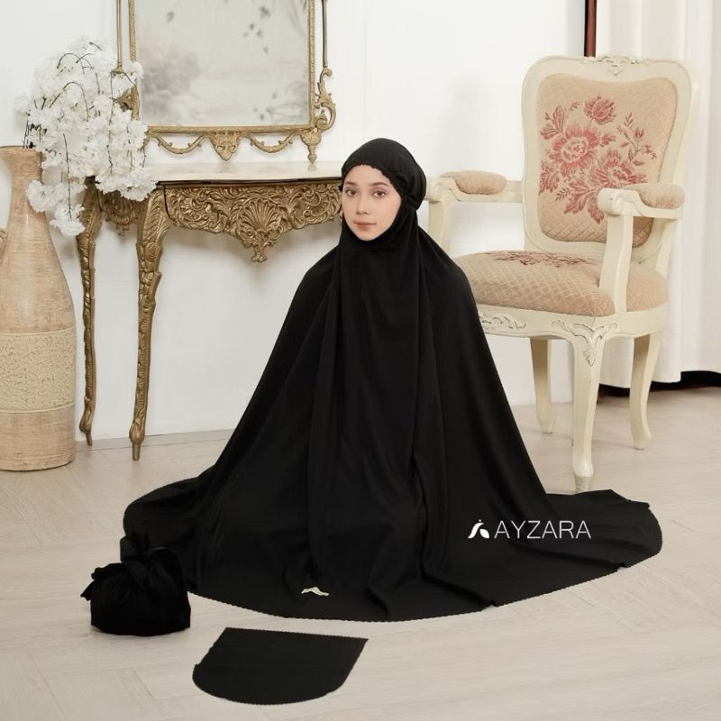Mukena dewasa polos lite ataya series mukena murah ayzara