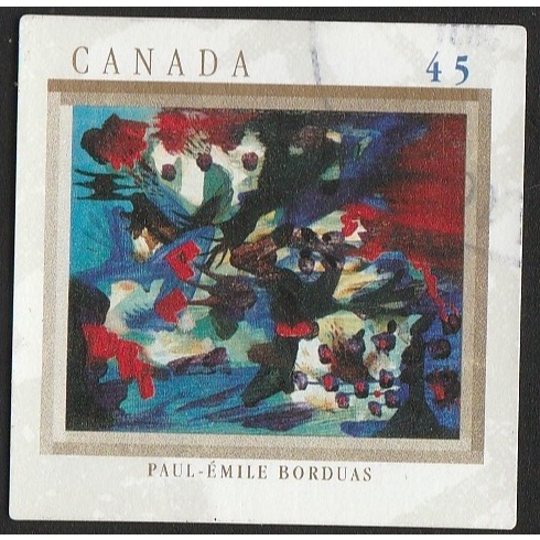

A 11716 SATU BUAH PRANGKO CANADA TEMA PAUL EMILE BORDUAX DENGAN KONDISI SUDAH ADA CAP