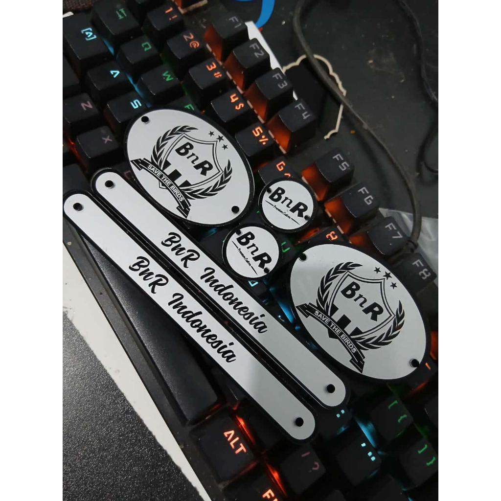 EMBLEM SANGKAR BURUNG BNR 1 SET CUSTOM/ SANGKAR KOTAK