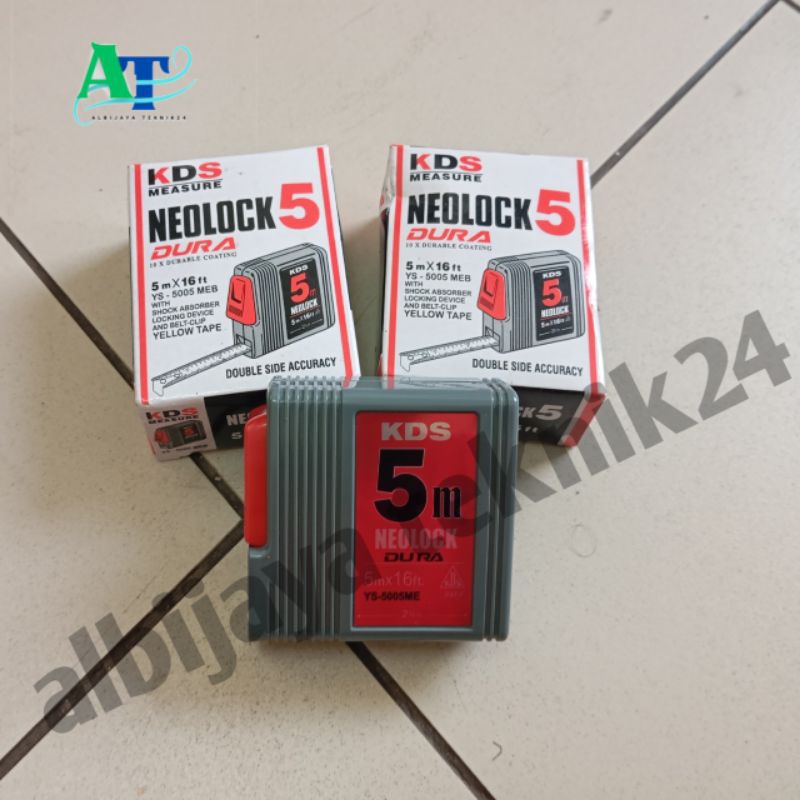 Meteran KDS 5 Meter - Rol NeolockMeasure Tape 5M Original Jepang
