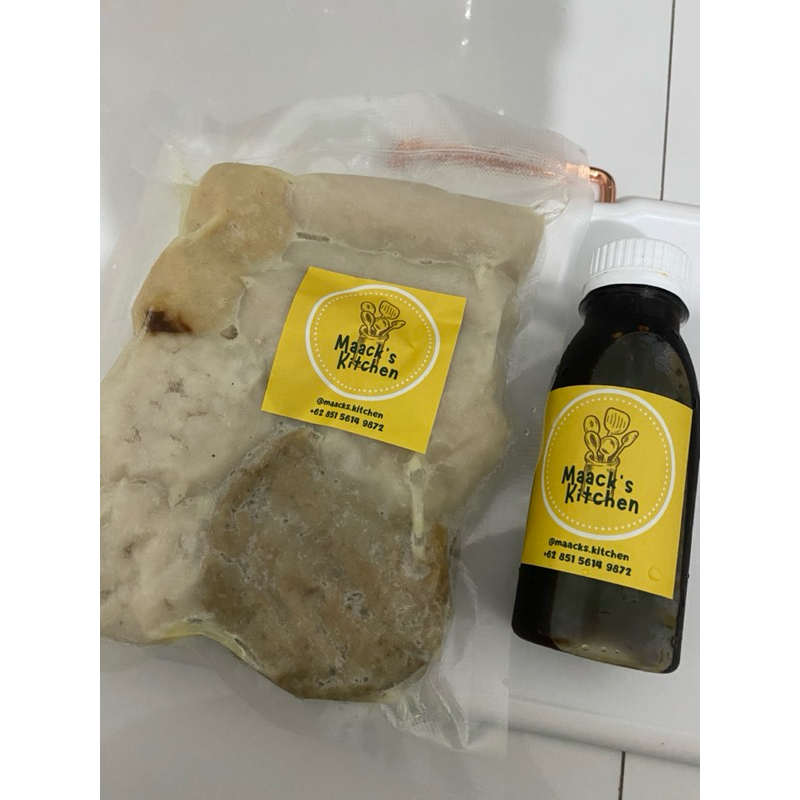 

Paket A - Pempek Asli Palembang Ikan Gabus dan Ikan Tenggiri