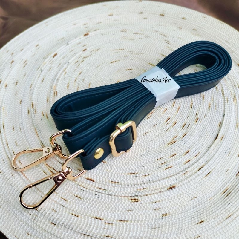 Strap Tali Tas Selempang Tebal Dobel Lapis Aksesoris Gold - Tali Tas selempang pria dan wanita