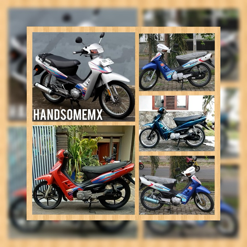 body set suzuki shogun 110 sgp body set shogun kebo 110 sgp body shogun sayap shogun kebo cover body