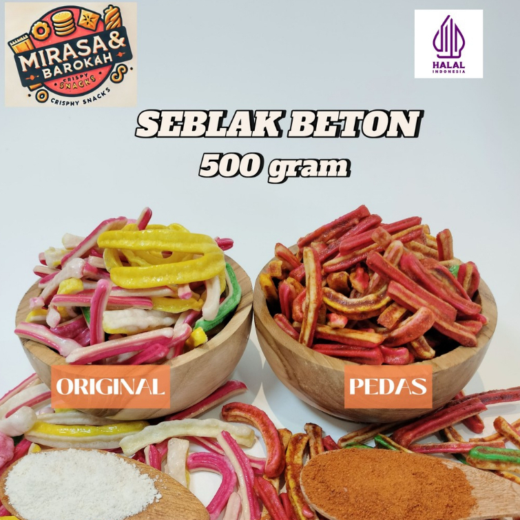 

Seblak Benton 500 gram/Beton Seblak Kering Gurih/Beton Seblak Pedas/Camilan Pedas/Camilan Food Pedas