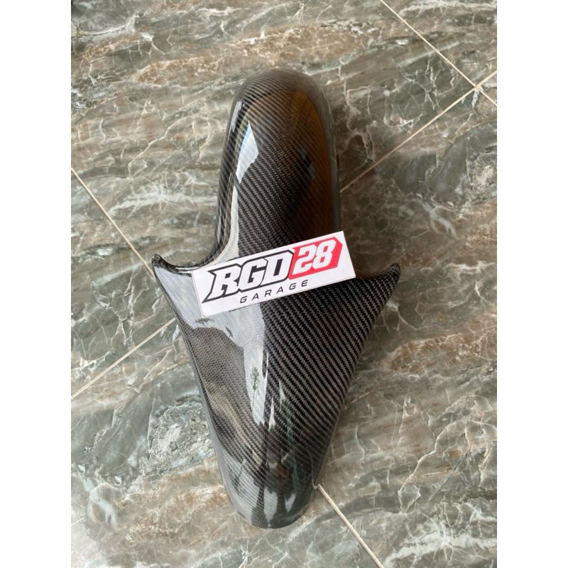 Spakbor depan ninja r real carbon