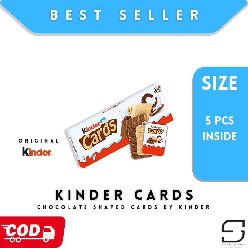 

ADY78 All Variant Kinder Series Kinder Bueno Mini Kinder Chocolate Mini Kinder Cards Kinder Shoco