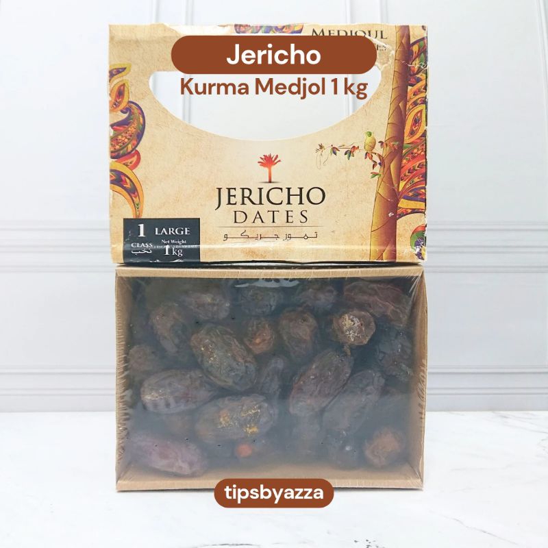 

Jericho Kurma Medjool Medjol Premium Kualitas Jumbo Grade A 1 kg