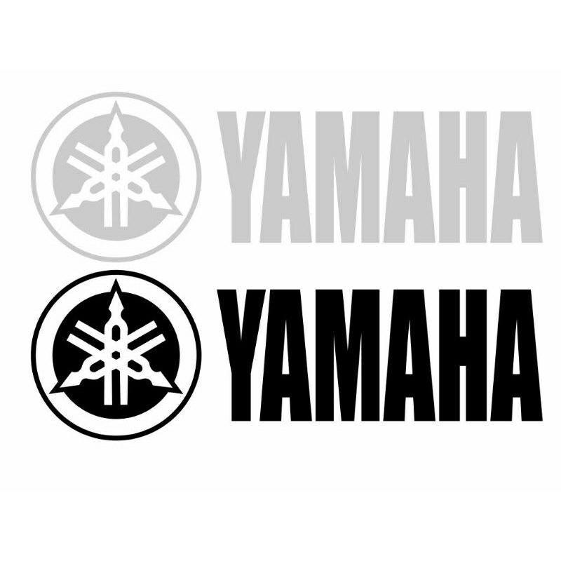 stiker logo yamaha