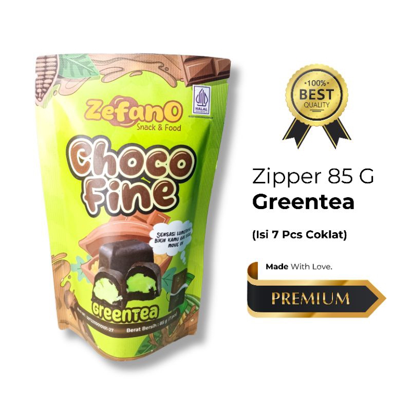 

Cokelat Choco Fine Rasa Greentea / Matcha 85 gram