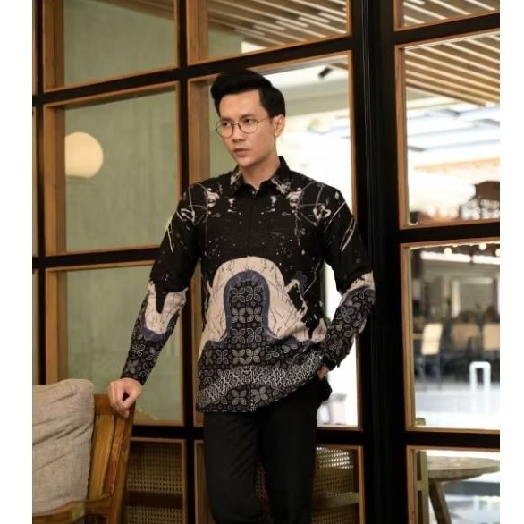 Batik pria premium bahan doby premium lapisan furing hero.