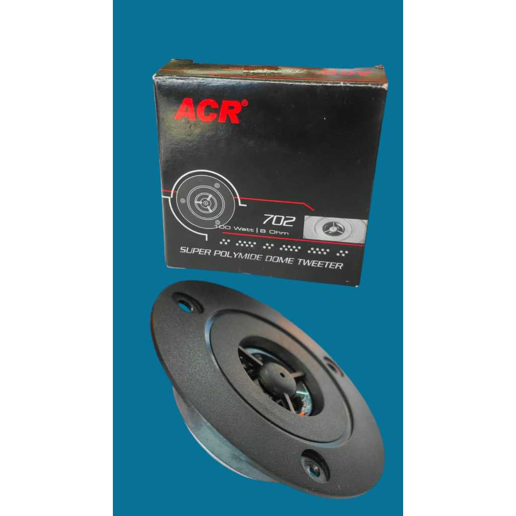 TWEETER ACR 702 SUPER POLYMIDE DOME TWEETER  100WATT    8 OHM