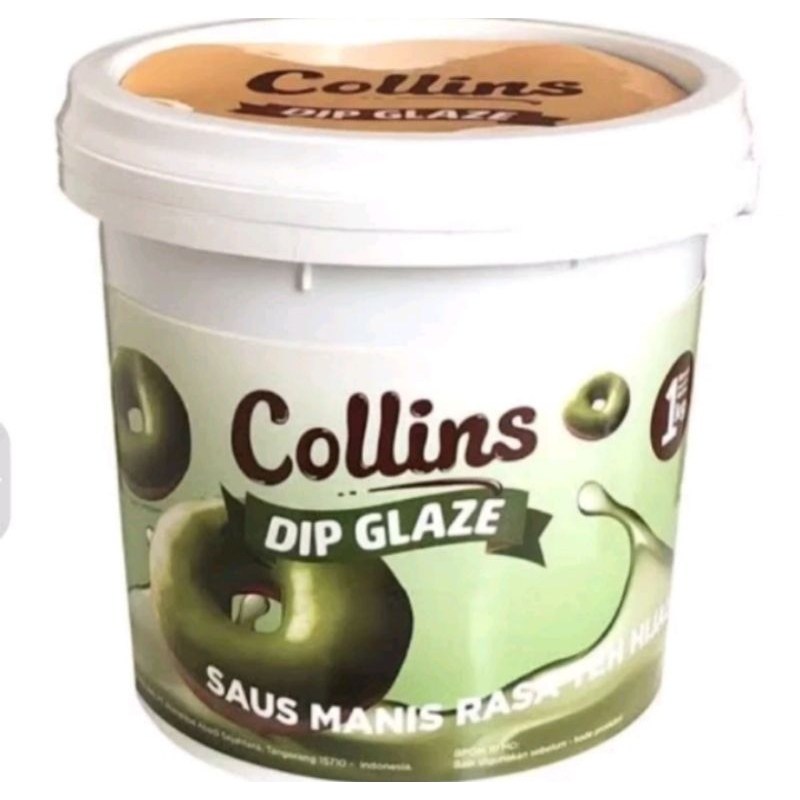 

Collins Dip Glaze Rasa Teh Hijau 1 kg