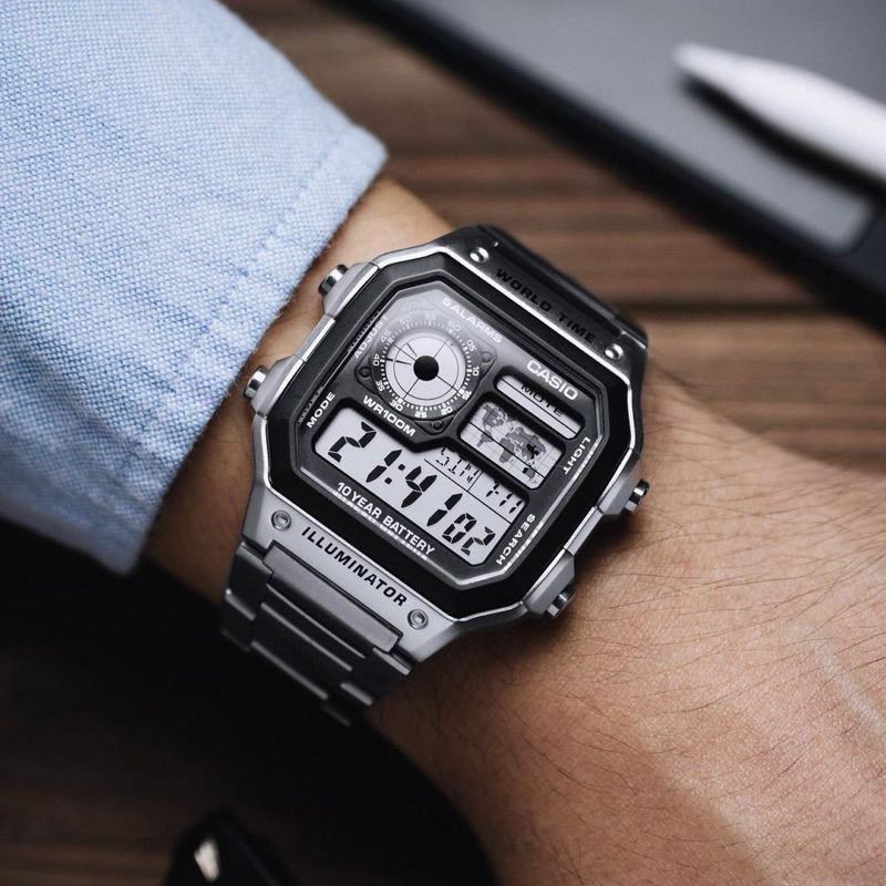 Casio illuminator AE1200WHD