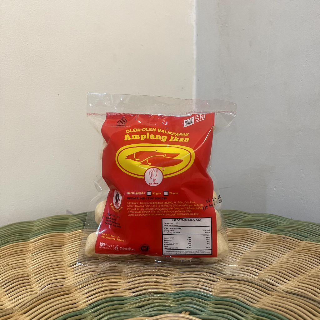 

BDS Snack Amplang kecil 50g