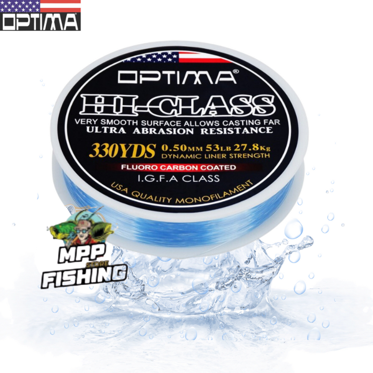 Senar Pancing Super Kuat OPTIMA HI CLASS (Biru Laut)