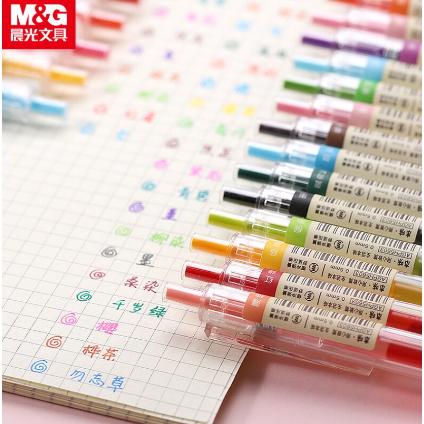 

BOLPEN WARNA - M&G BOLPEN WARNA WARNI - 36 COLORS - AGP1414U