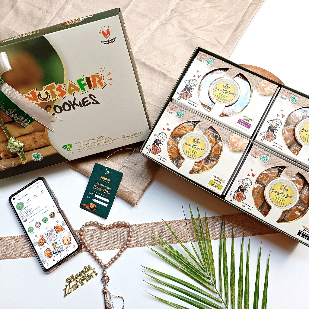 

PAKET LEBARAN TERUNIK KUE KERING NUTSAFIR COOKIES