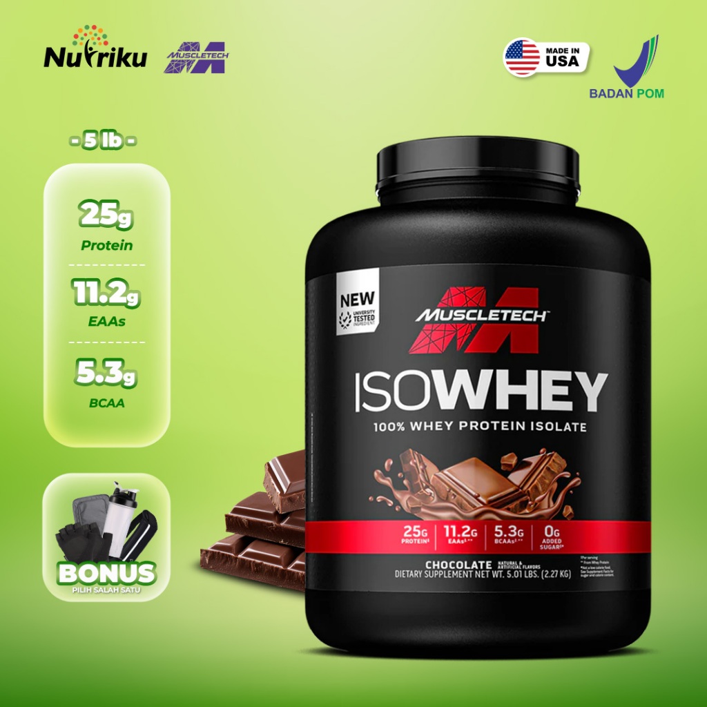 Muscletech iso whey 100% 5 lbs whey protein isolate