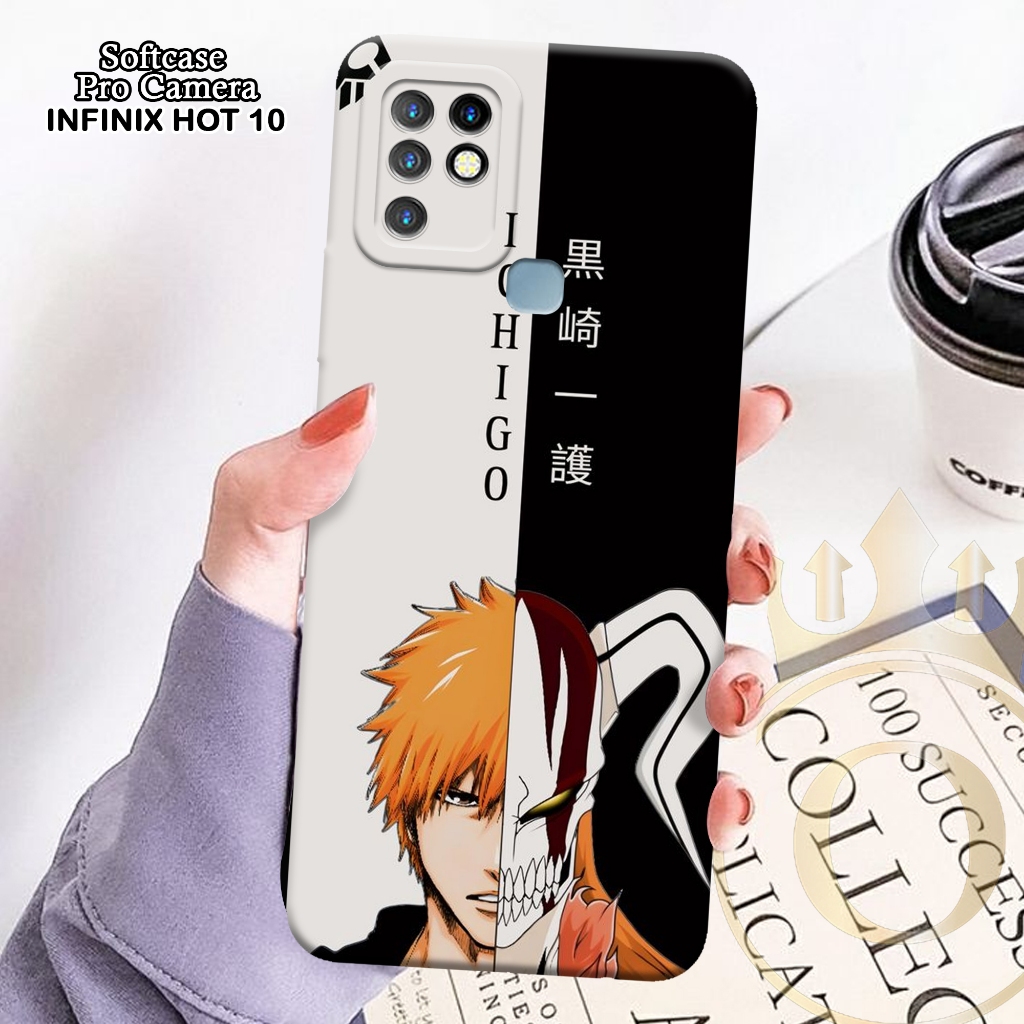 Softcase Infinix Hot 10 - ORORA - Casing Infinix Hot 10 - Motif case Anime - Infinix - Softcase Infi