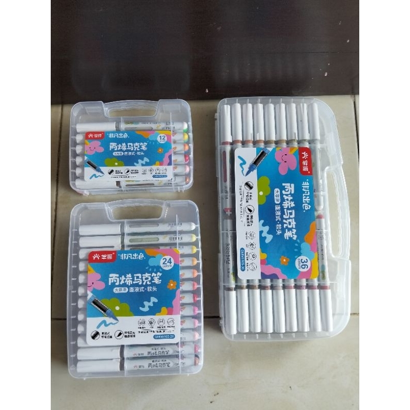 

Grasp Acrylic Marker 12 24 36 warna