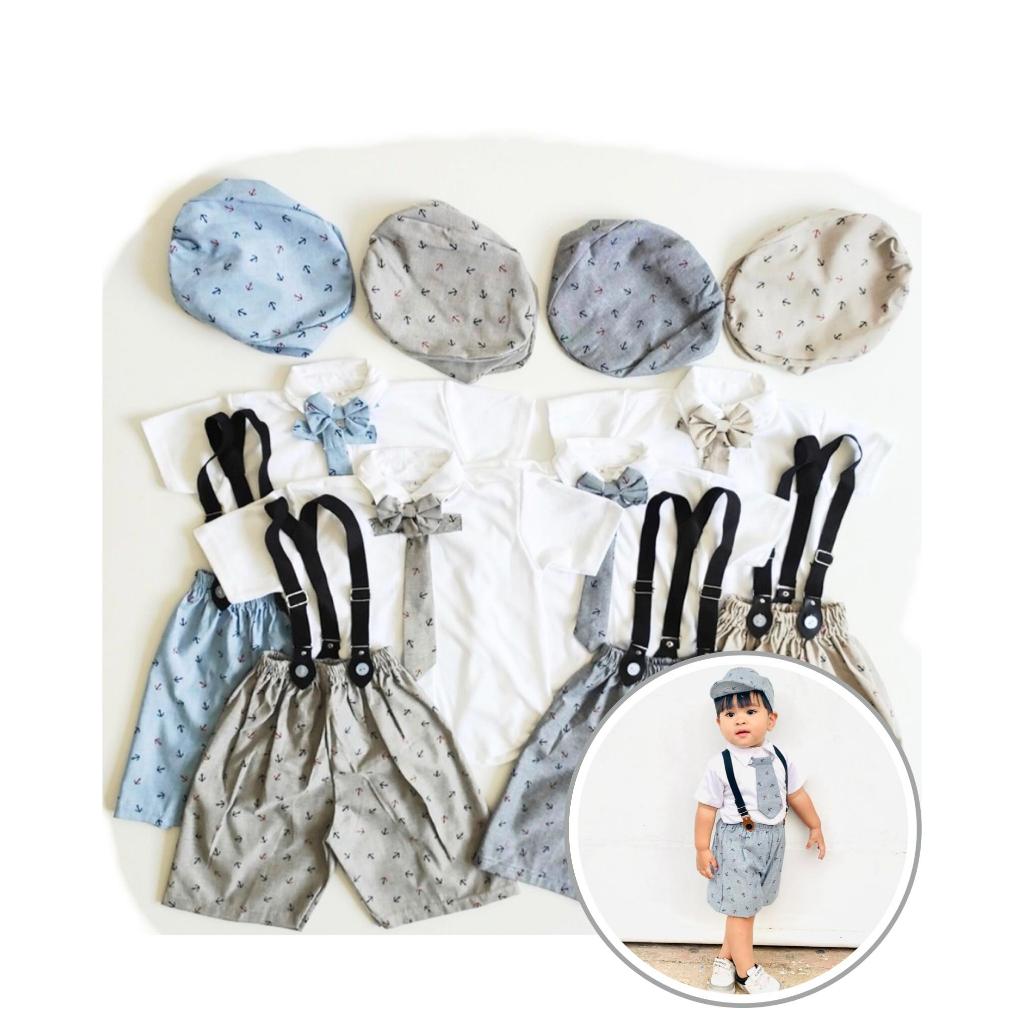 JANGKAR TUXEDO baju anak bayi tuxedo jas bayi Anak Laki Cowo Pakaian Pesta Murah Lucu  H O G W A R T