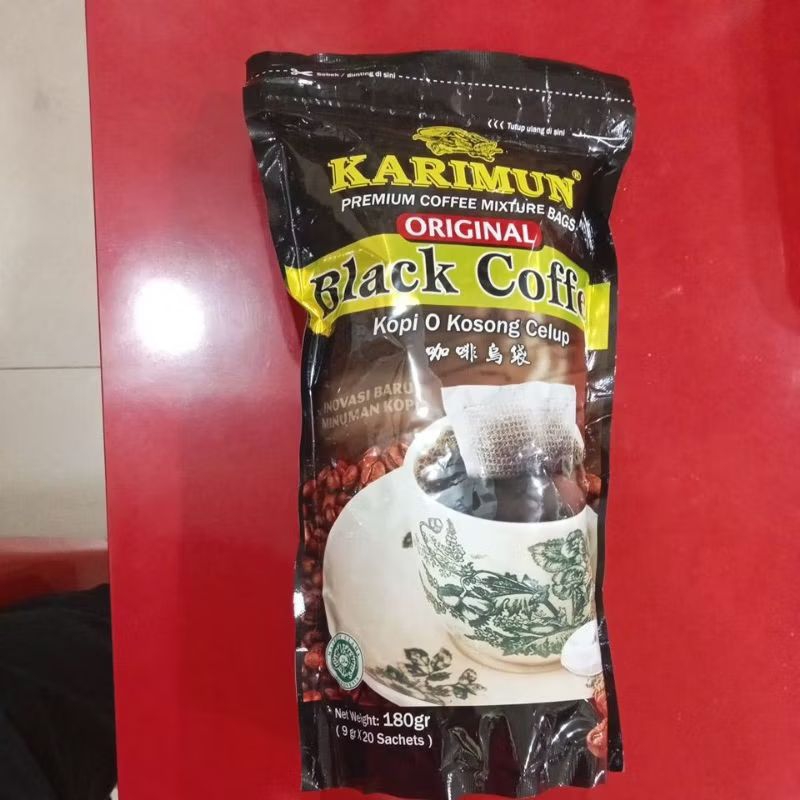 

karimun kopi o kosong celup 9gr*20 sachet