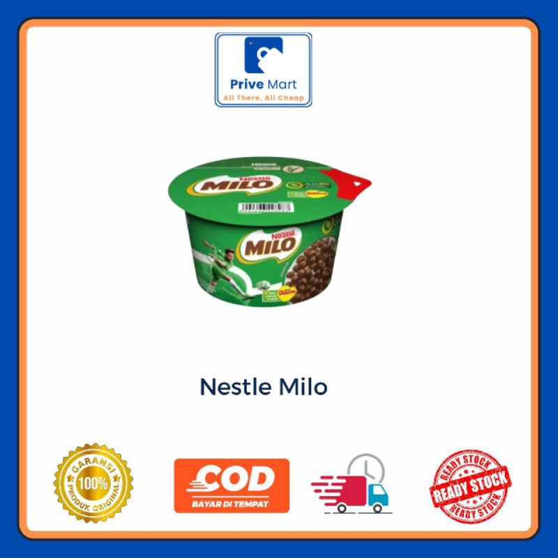 

Nestle Milo Sereal Gandum Utuh dan Coklat 30g Prive Mart