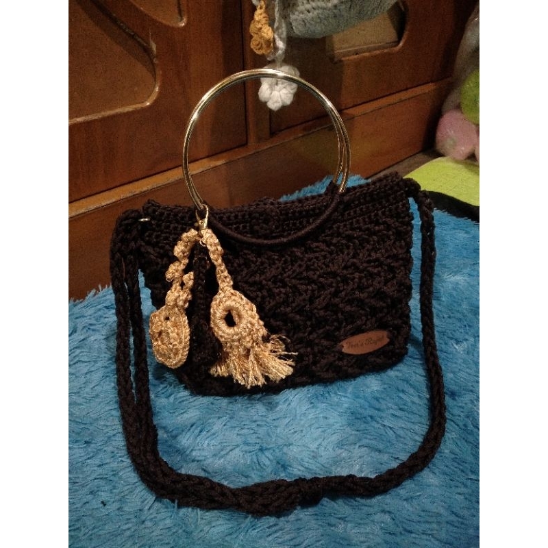 Tas Pesta Rajut Handmade